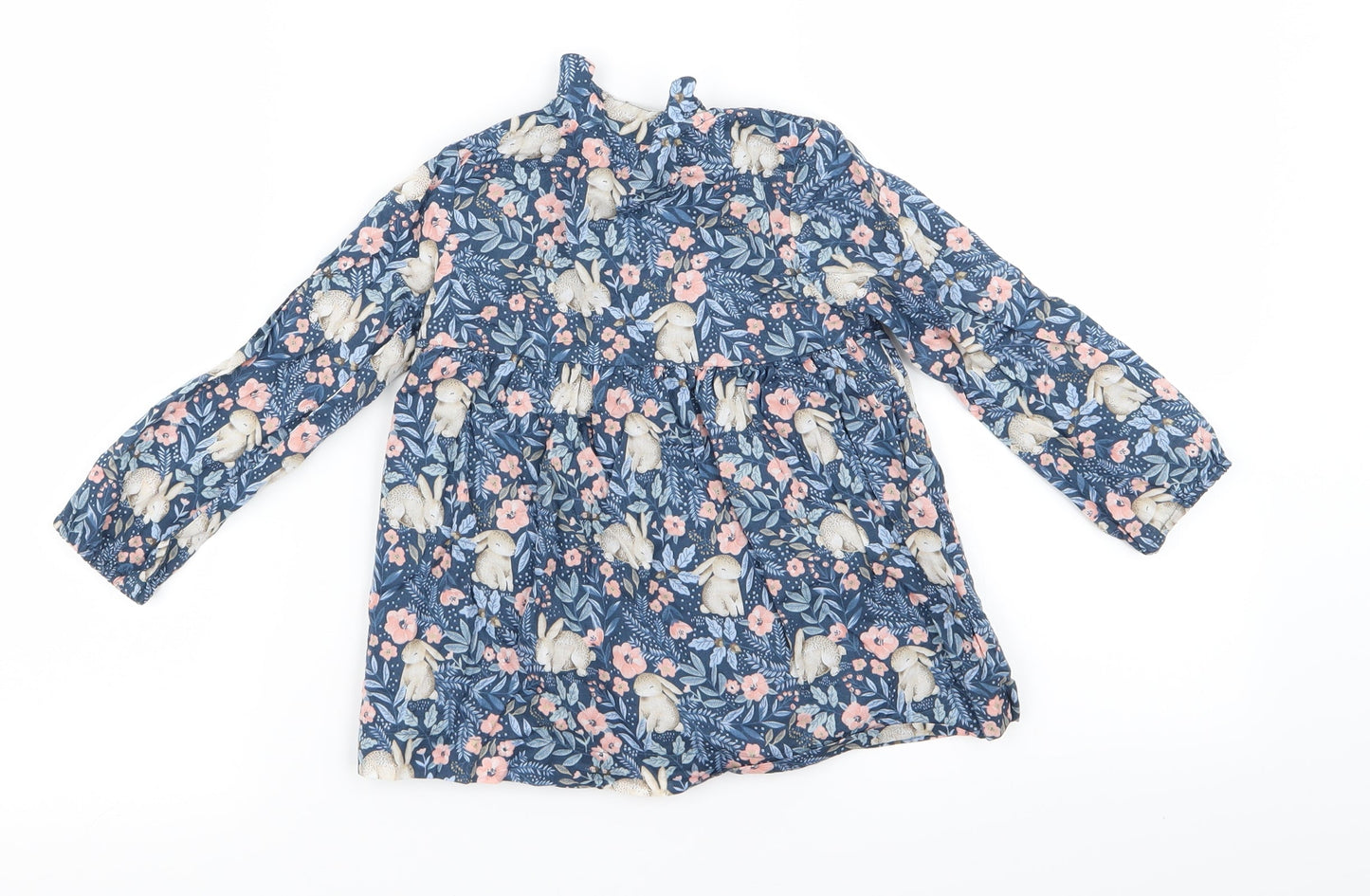 TU  Black Floral  Fit & Flare  Size 18 Months