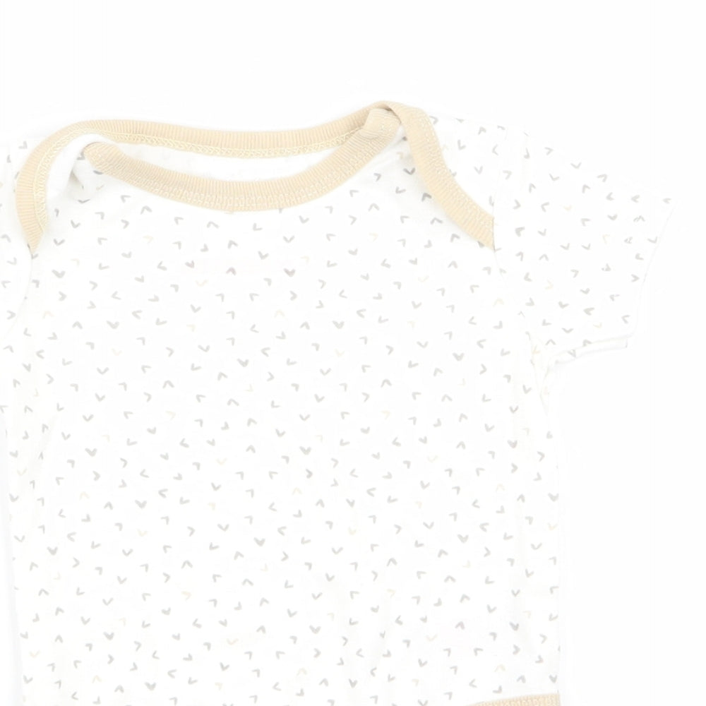 STERLING BABY Baby White   Leotard One-Piece Size 3-6 Months