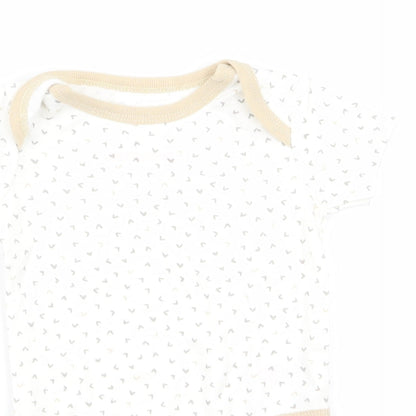 STERLING BABY Baby White   Leotard One-Piece Size 3-6 Months