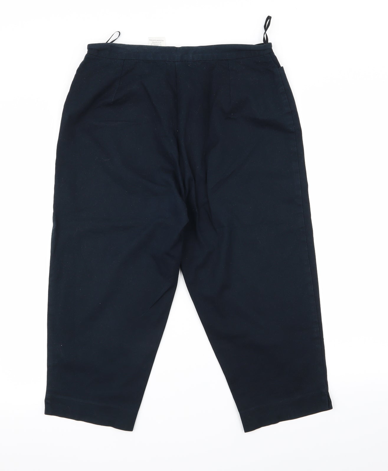 Womens UK Size 10 Bonmarché Regular Fit  Black Trousers
