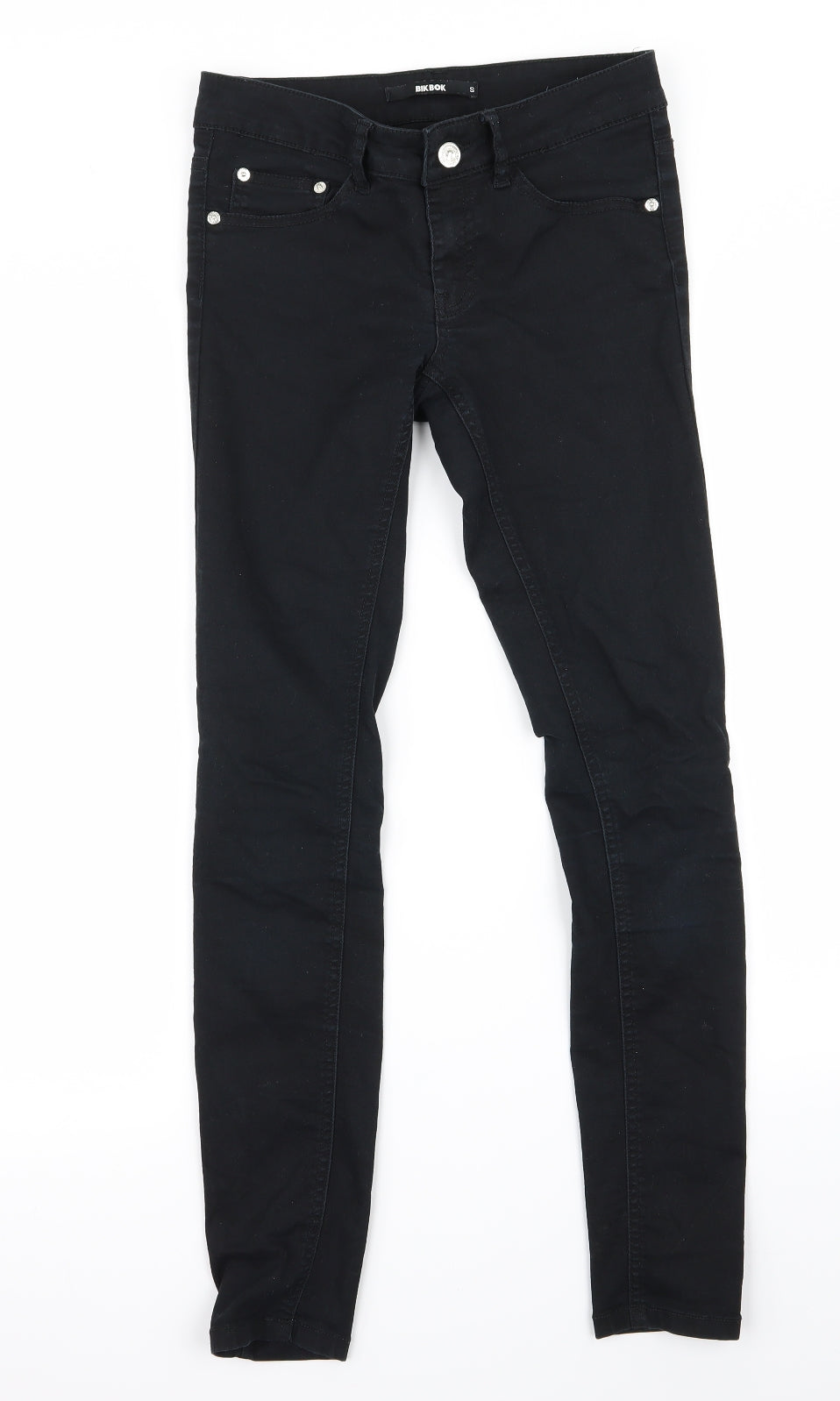 bik bok Womens Black   Chino Trousers Size S L26 in