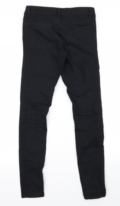 bik bok Womens Black   Chino Trousers Size S L26 in