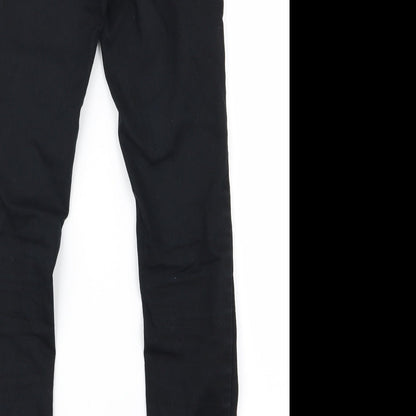 bik bok Womens Black   Chino Trousers Size S L26 in