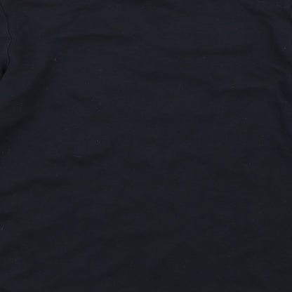 George Girls Black   Top Pyjama Top Size 12 Years  - cosy