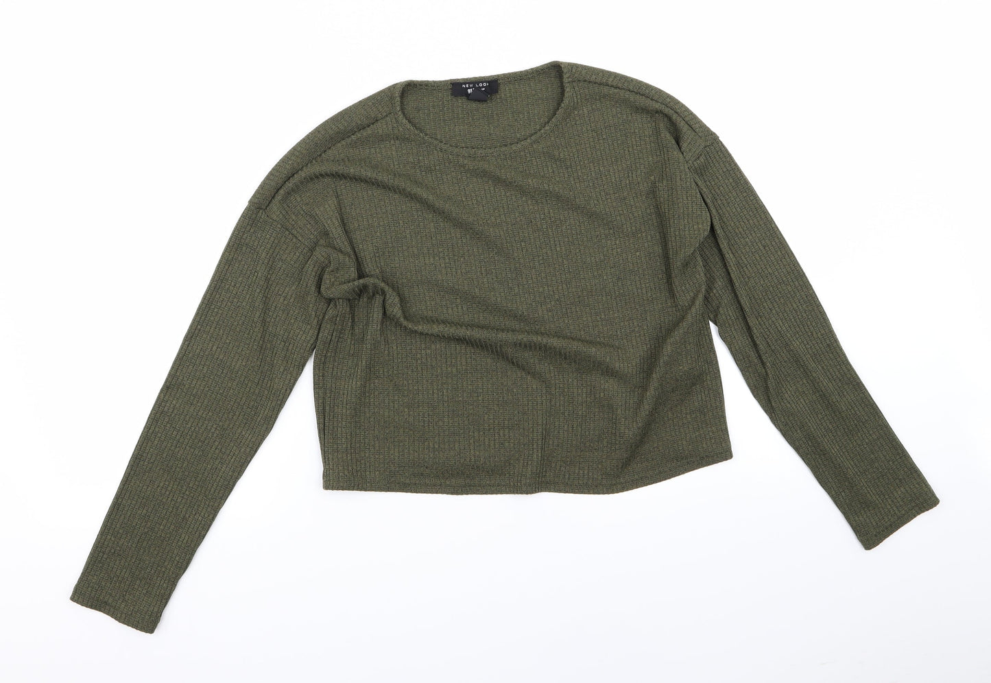 new look  Girls Green   Pullover Jumper Size 14 Years