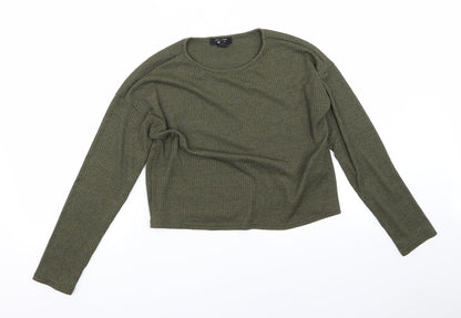 new look  Girls Green   Pullover Jumper Size 14 Years
