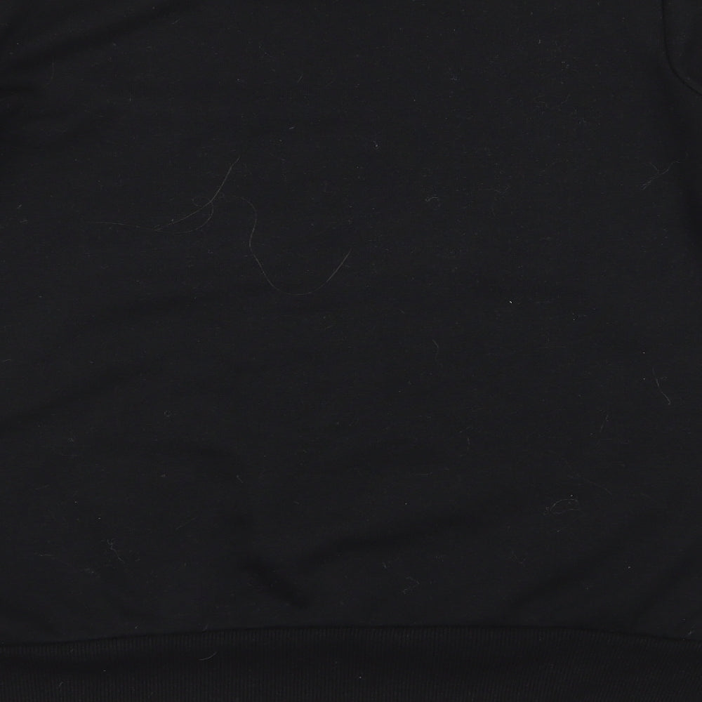 F&F Womens Black   Pullover Jumper Size 10  - santa