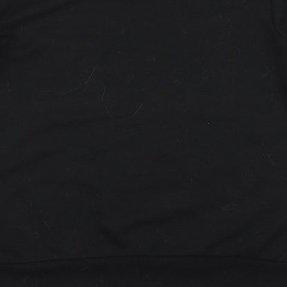 F&F Womens Black   Pullover Jumper Size 10  - santa
