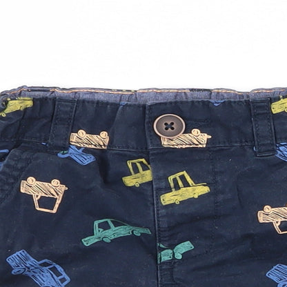 F&F Boys Black   Bermuda Shorts Size 2 Years - tractor