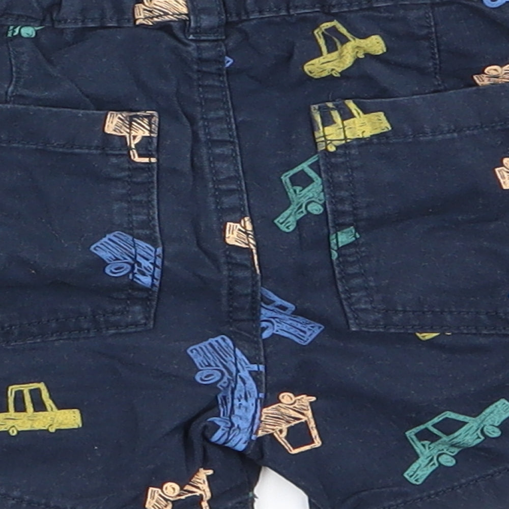 F&F Boys Black   Bermuda Shorts Size 2 Years - tractor