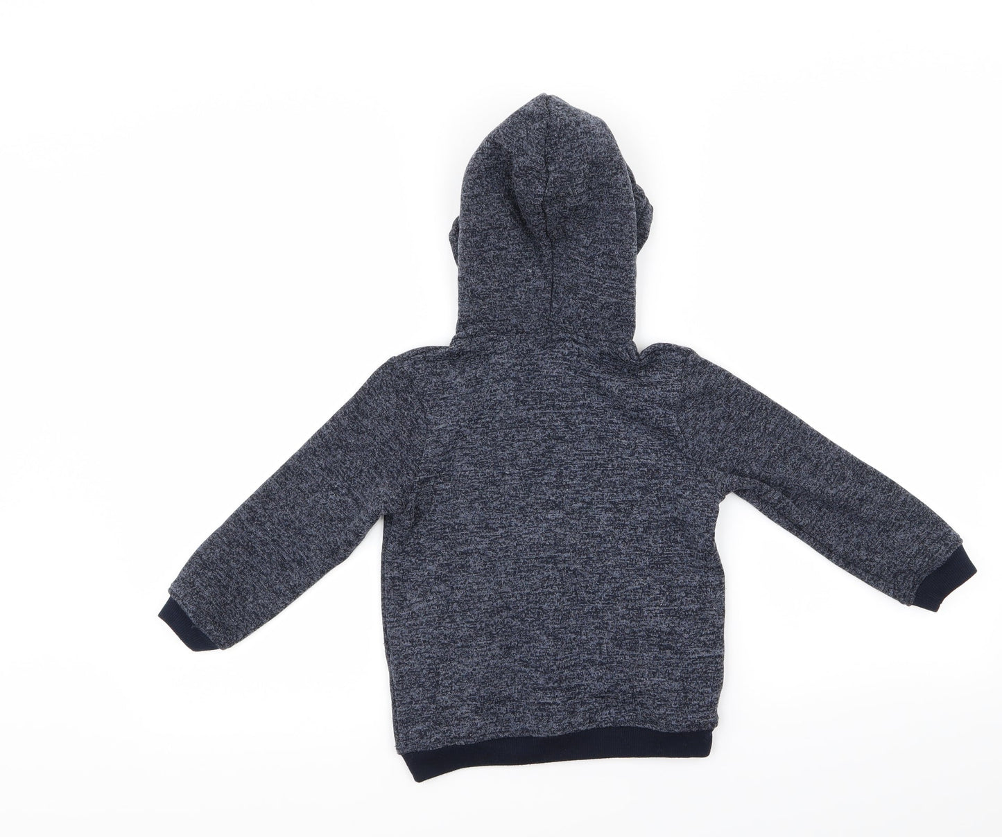 so cute Boys Blue   Full Zip Hoodie Size 5 Years  - Bear