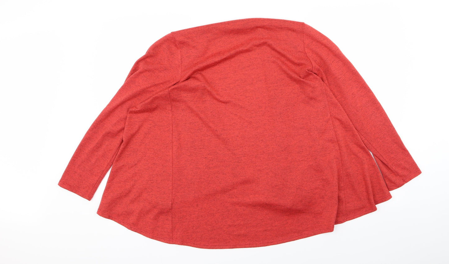 George Womens Red   Cardigan Jumper Size 8