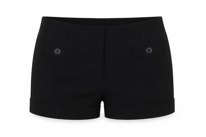 Generation Girls Black   Cut-Off Shorts Size 12 Years