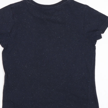 Matalan Boys Blue   Basic T-Shirt Size 7 Years
