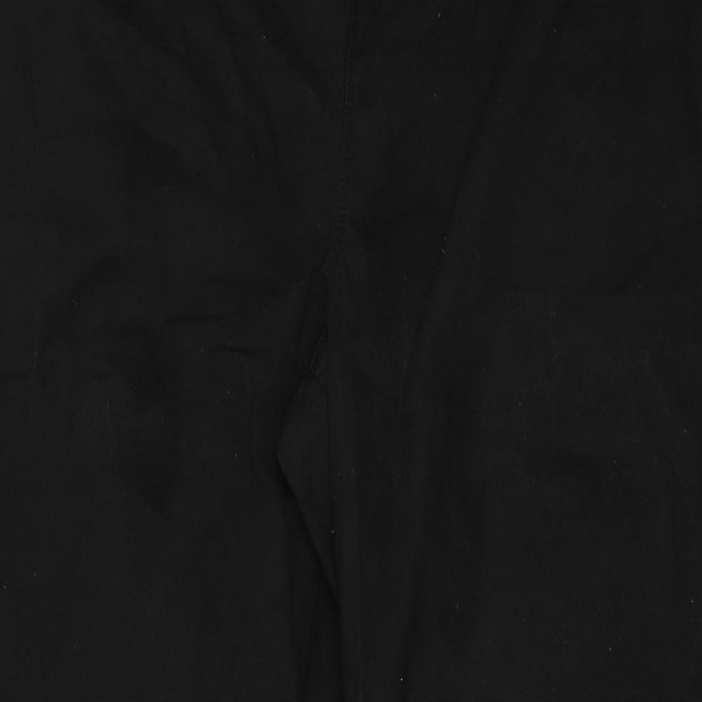 Womens UK Size 14 ASOS Regular Fit  Black Trousers