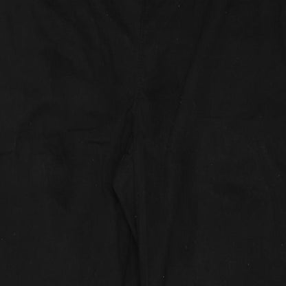 Womens UK Size 14 ASOS Regular Fit  Black Trousers