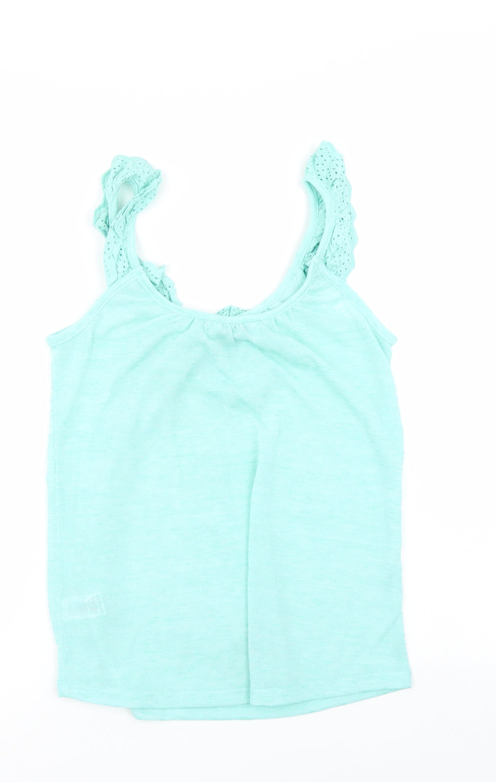 Womens UK Size 8 PEP & CO Green Basic Tank