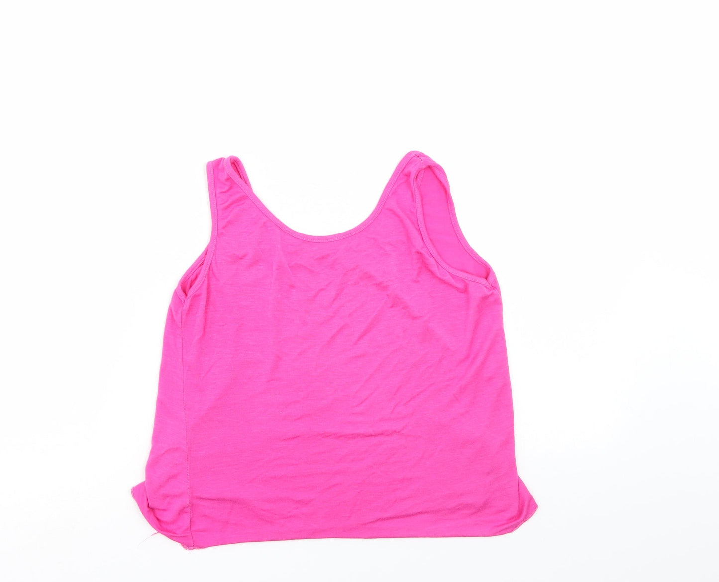 Womens UK Size  Preworn Purple Basic Tank
