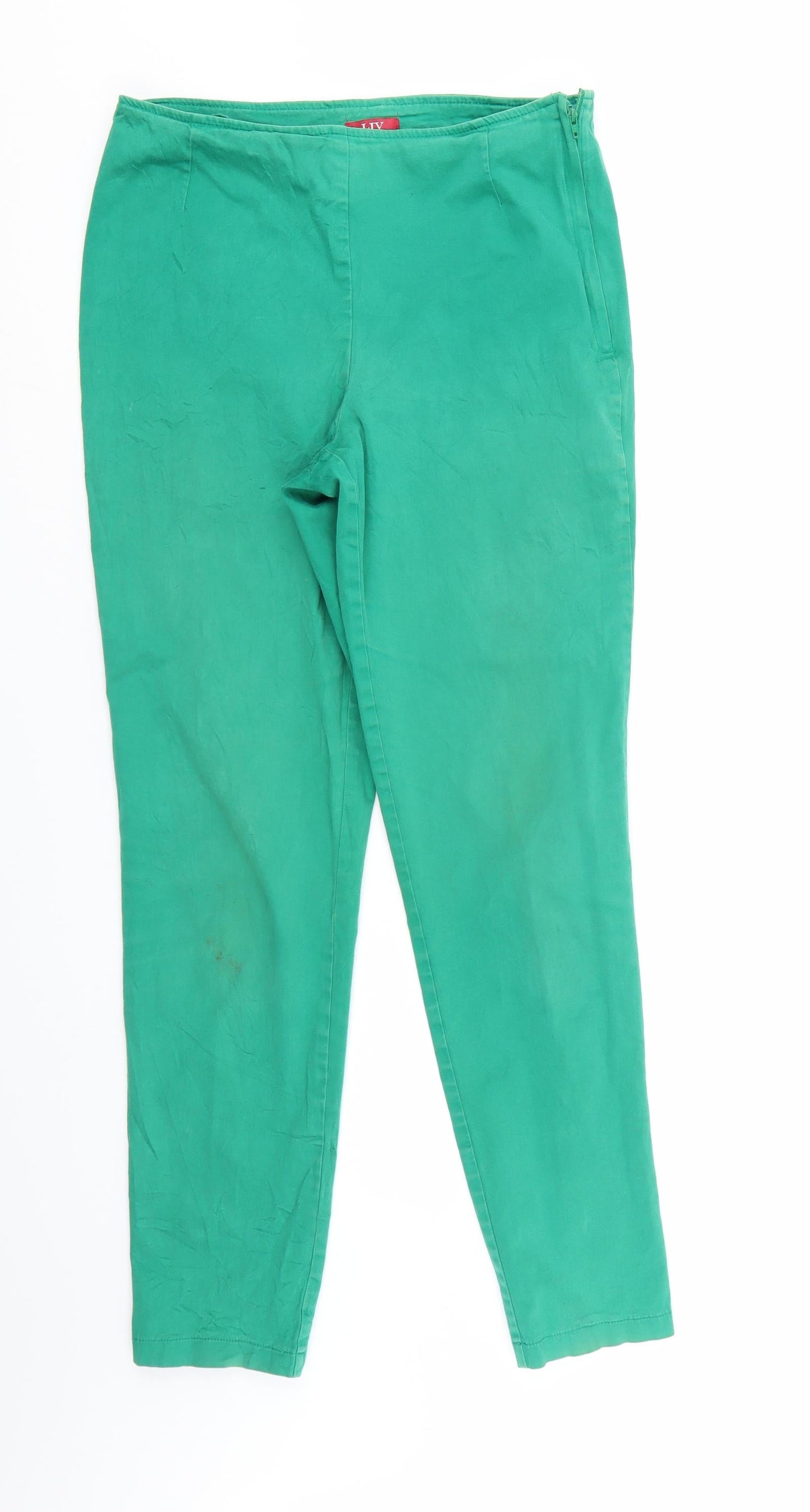 Liv Womens Green   Trousers  Size 12 L29 in