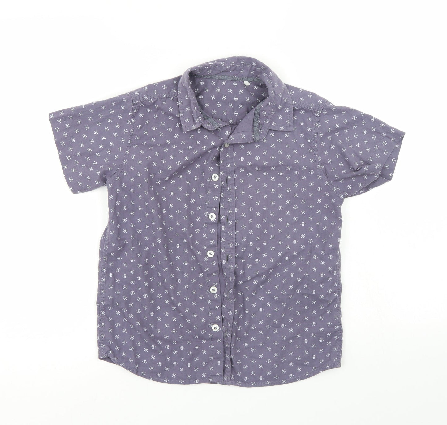 TU Boys Grey   Basic Button-Up Size 9 Years