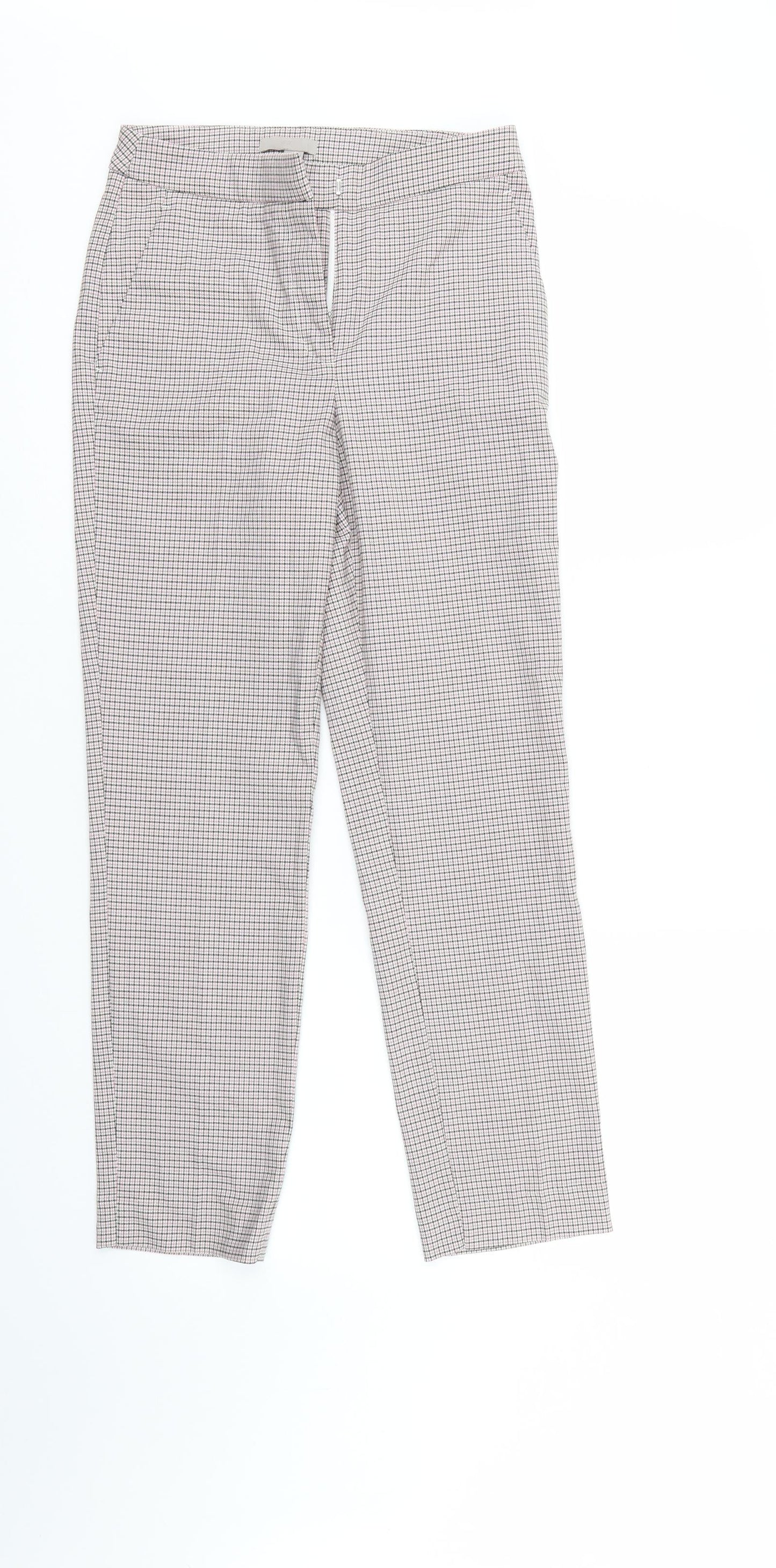 Womens UK Size 4 H&M Regular Fit  Multicoloured Trousers