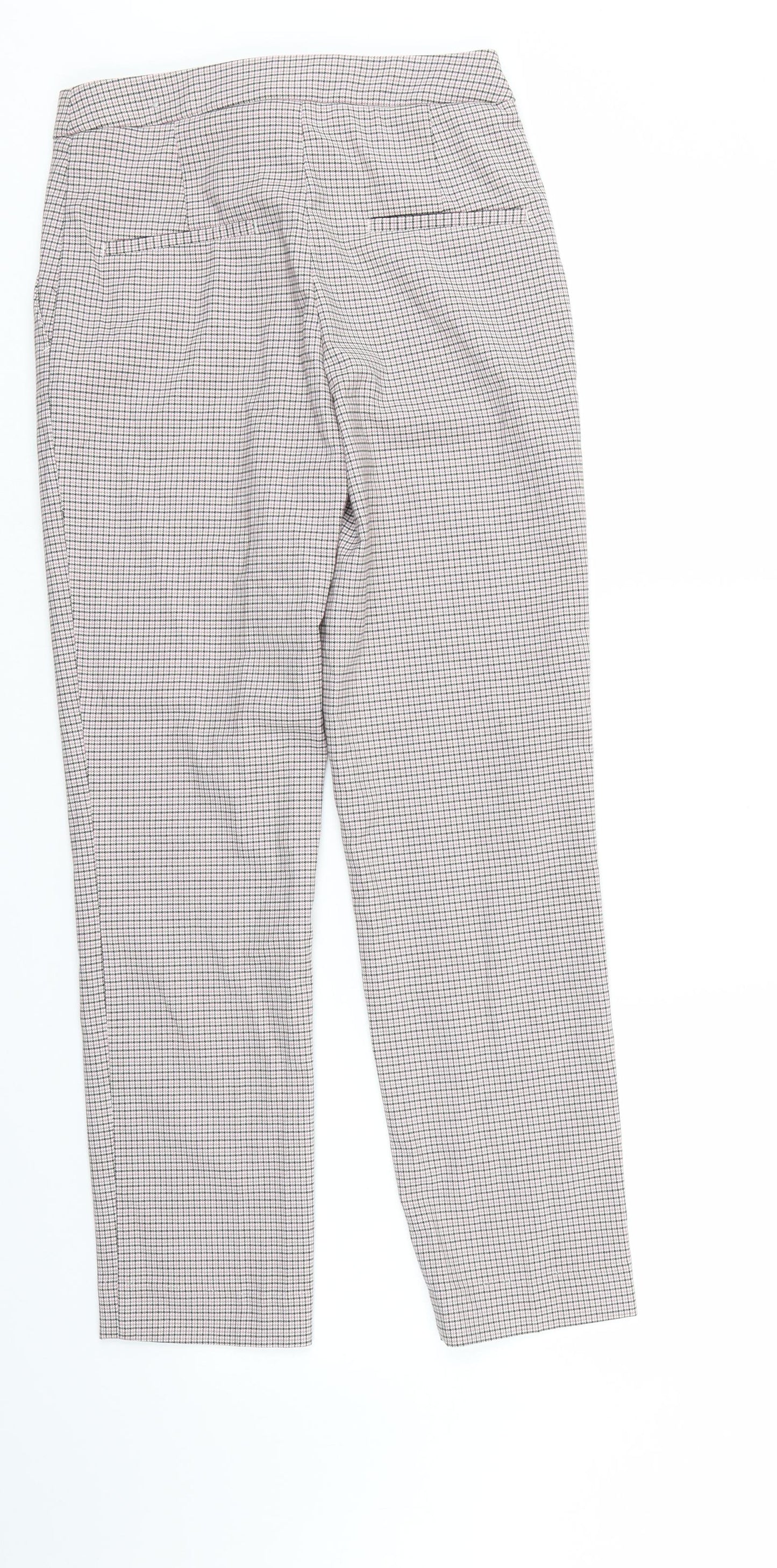 Womens UK Size 4 H&M Regular Fit  Multicoloured Trousers