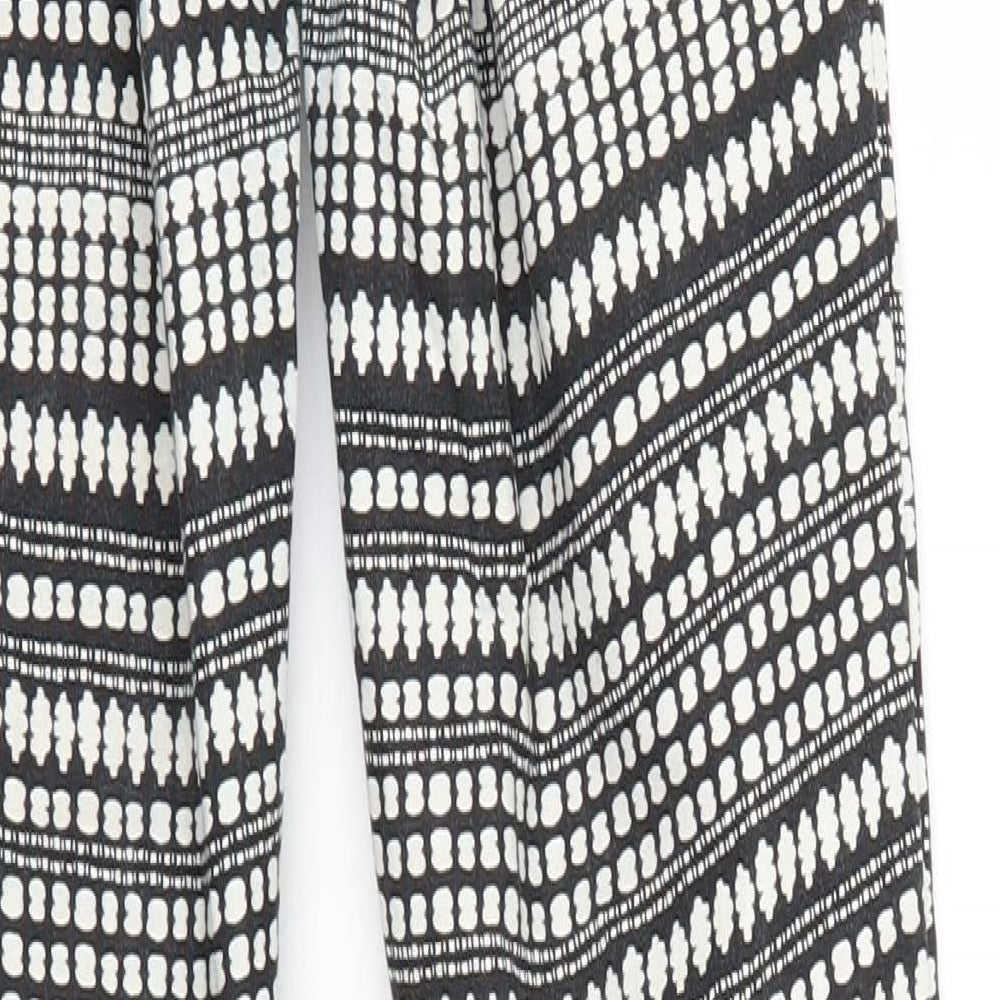 Womens UK Size 6 H&M Regular Fit Jegging Multicoloured Trousers