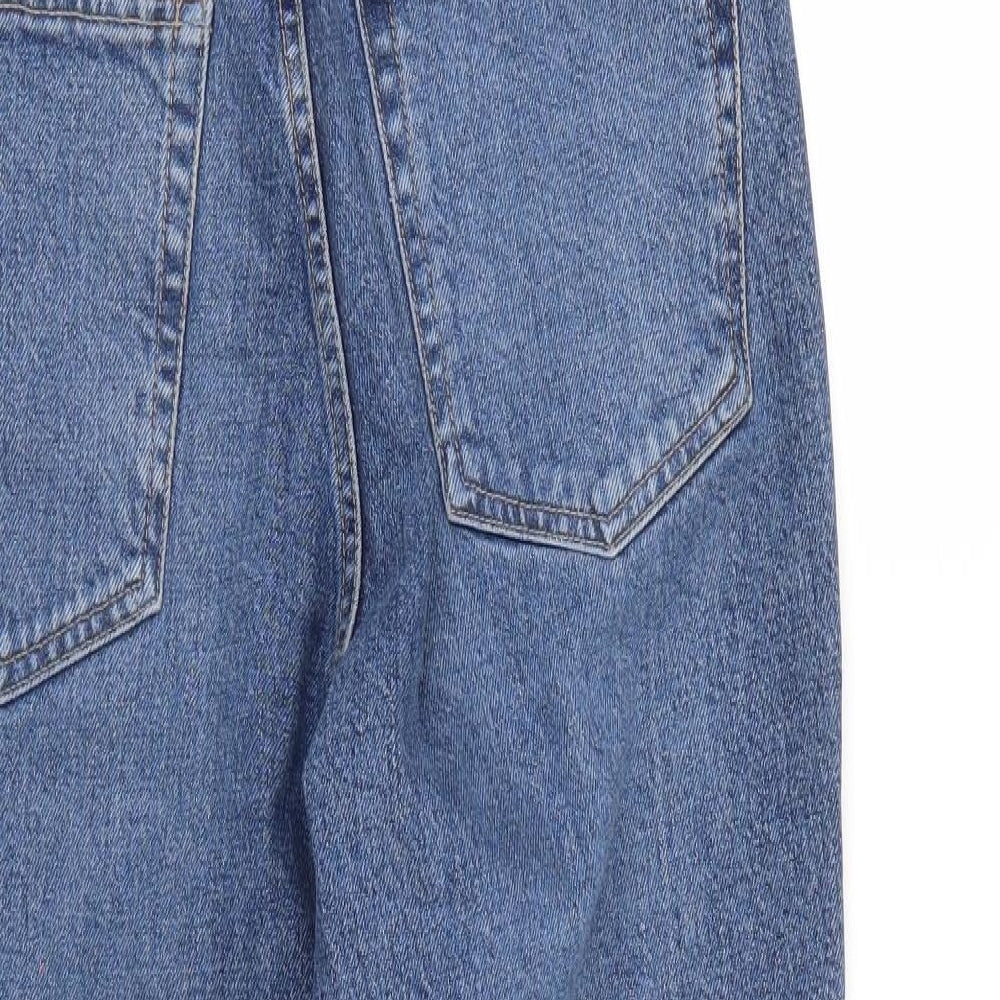 Top Shop Mens Blue  Denim Cropped Jeans Size 28 L23 in