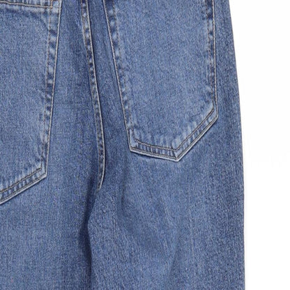 Top Shop Mens Blue  Denim Cropped Jeans Size 28 L23 in