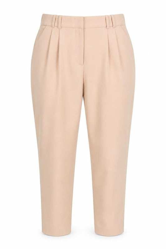 Womens UK Size 8 George Regular Fit  Beige Trousers