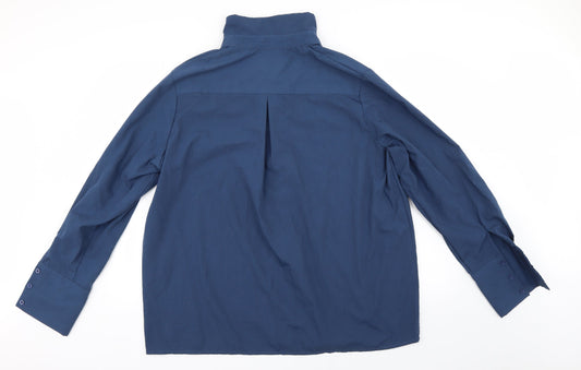 Pretty little thing Womens Blue   Basic Button-Up One Size