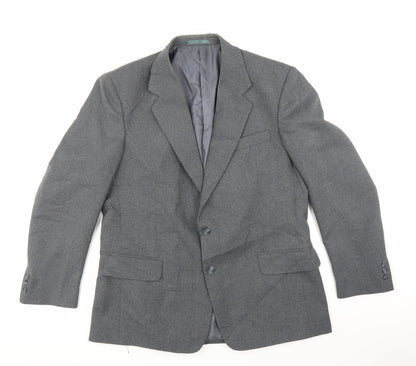 MC Mens Grey   Jacket Suit Jacket Size 42