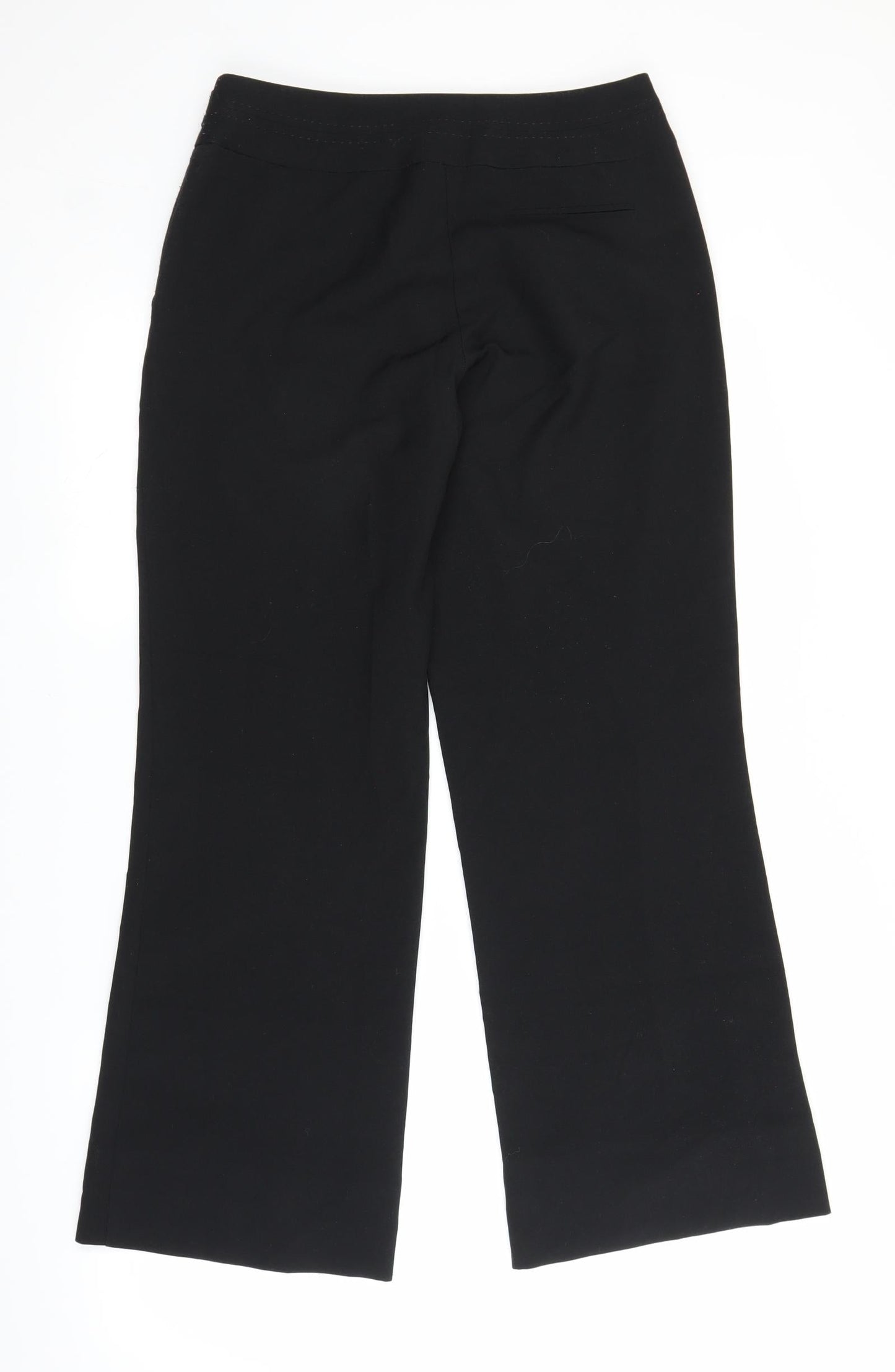 Womens UK Size 10 Atmosphere Regular Fit  Black Trousers