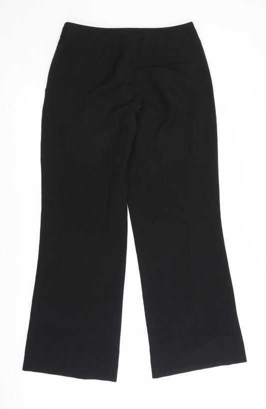 Womens UK Size 10 Atmosphere Regular Fit  Black Trousers