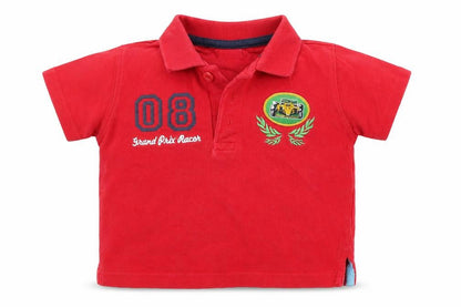 Morvis Mouse Baby Red   Basic Polo Size 18-24 Months  - F1