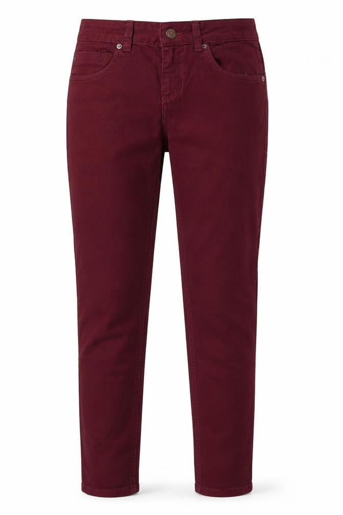 Womens UK Size 29 in Topshop Regular Fit Straight Red Jeans