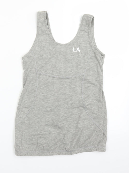 LA Gear Womens Grey   Basic Tank Size 8