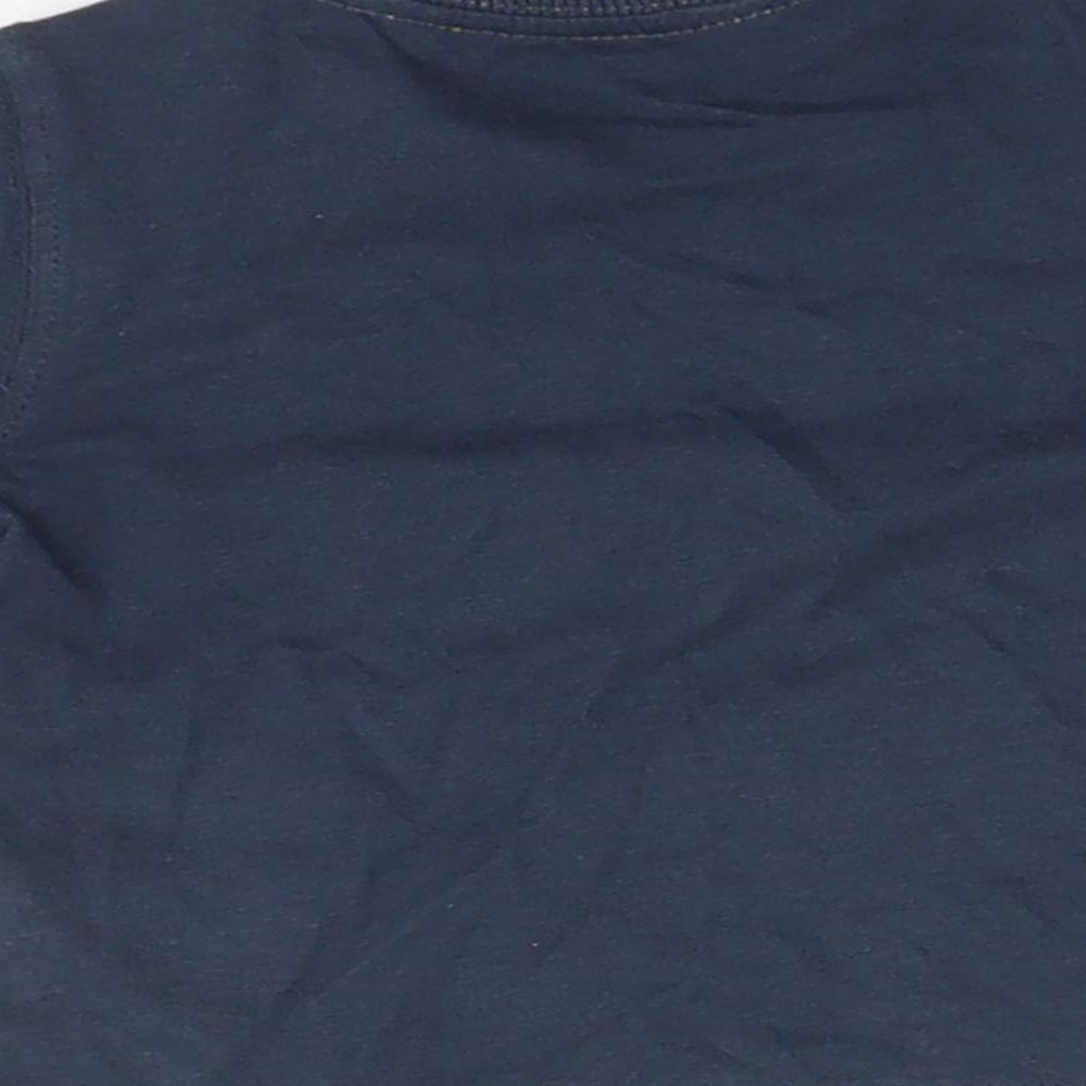 John Lewis Baby Blue   Basic T-Shirt Size 0-3 Months