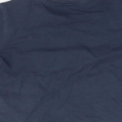 John Lewis Baby Blue   Basic T-Shirt Size 0-3 Months