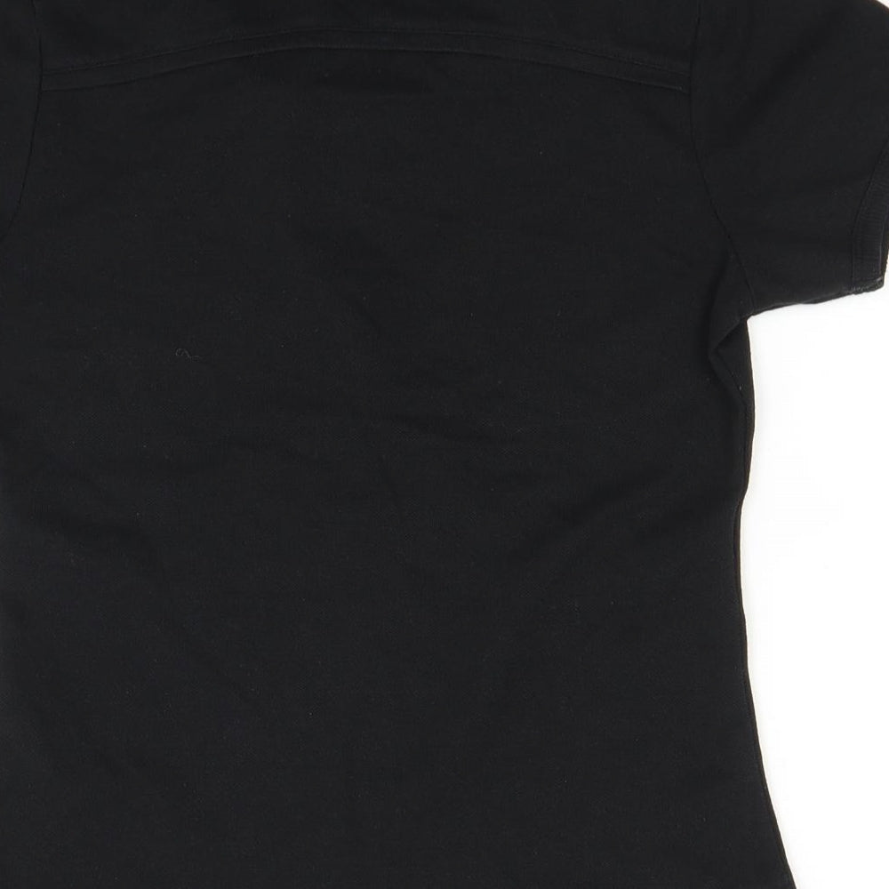 LA Gear Womens Black   Basic Polo Size 8