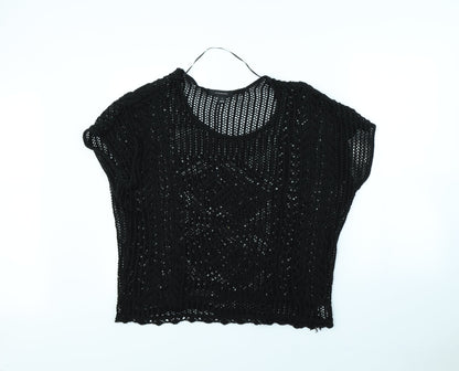 Atmosphere Womens Black   Pullover Jumper Size M