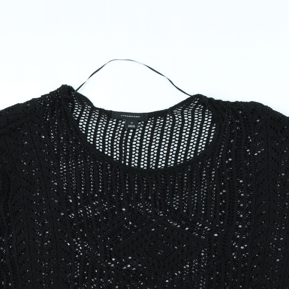 Atmosphere Womens Black   Pullover Jumper Size M