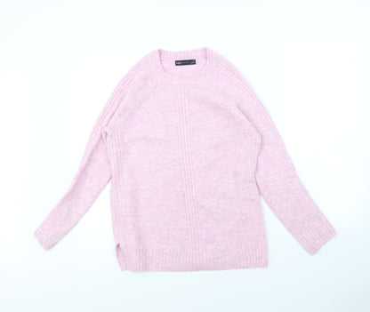 Marks & Spencer Womens Pink   Pullover Jumper Size XS