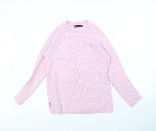Marks & Spencer Womens Pink   Pullover Jumper Size XS