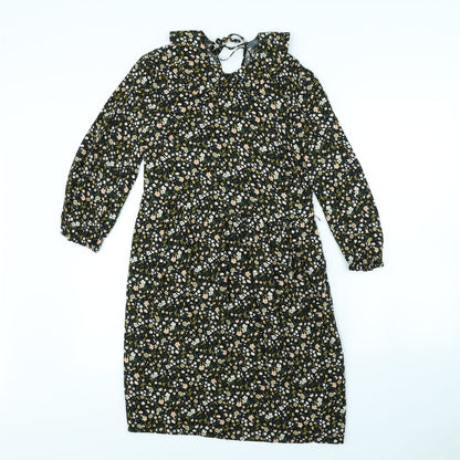 Primark Womens Black Floral  Mini  Size 4