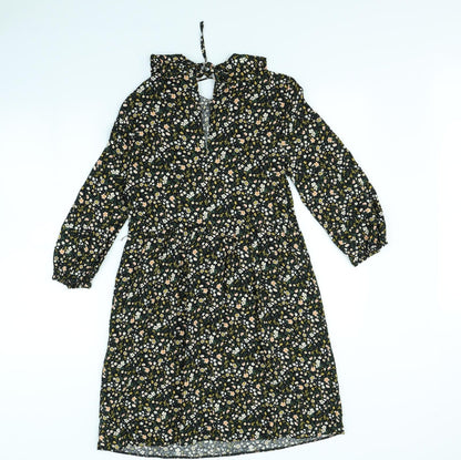 Primark Womens Black Floral  Mini  Size 4