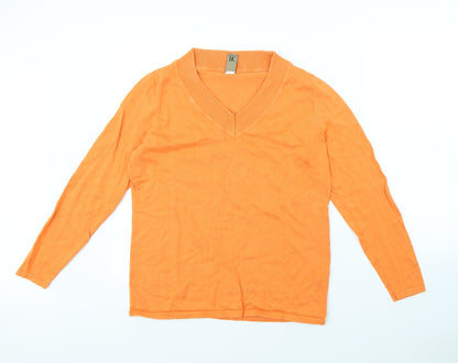 BC Collection Womens Orange   Pullover Jumper Size 18