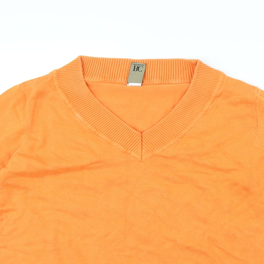 BC Collection Womens Orange   Pullover Jumper Size 18
