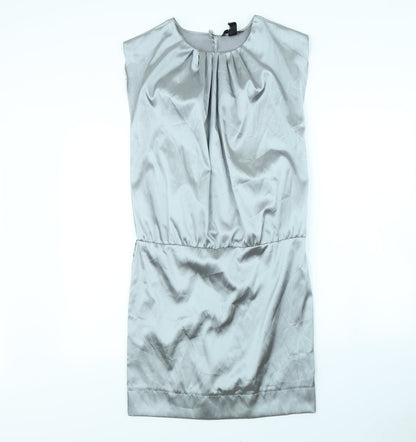 H&M Womens Silver   Mini  Size 6  - v