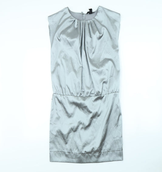 H&M Womens Silver   Mini  Size 6  - v
